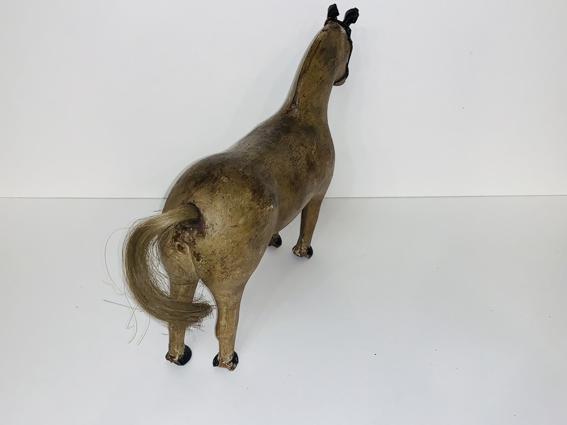 Folk Art carved horse