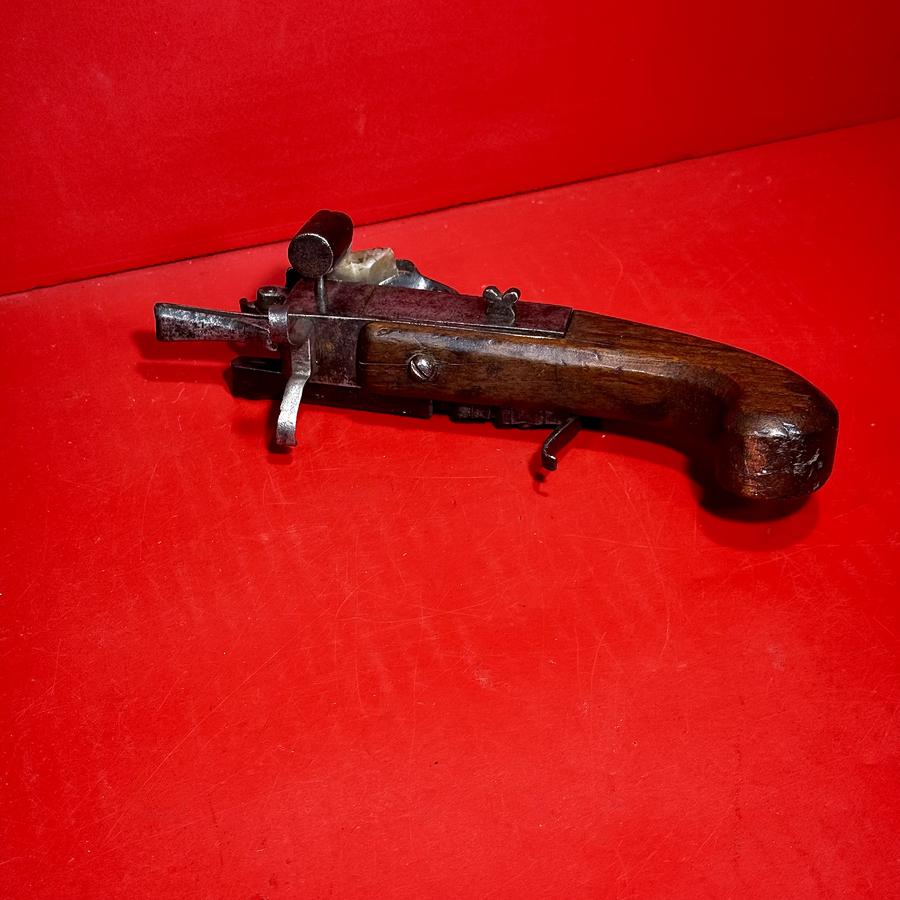 26-038. Early Flint Lock Mechanism Flint Striker
