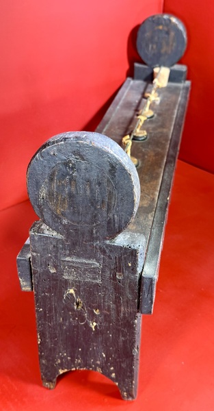 25-044 18th Century Five-Tube Candle Mold on Stand