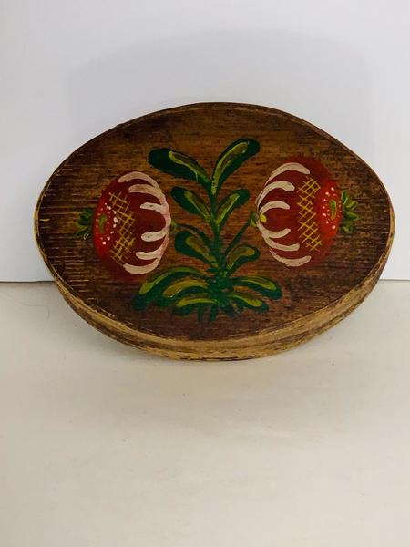Small PA bentwood trinket box