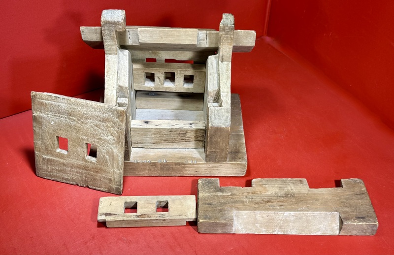 25-165. Maple Sugar Mold of a Classic Sugar Shack