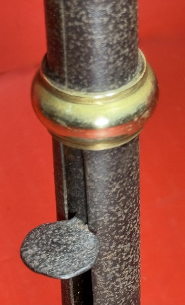 25-047. An Unusually Tall Hog Scraper Candlestick