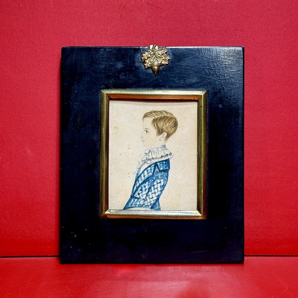26-025 Watercolor Portrait of a Boy