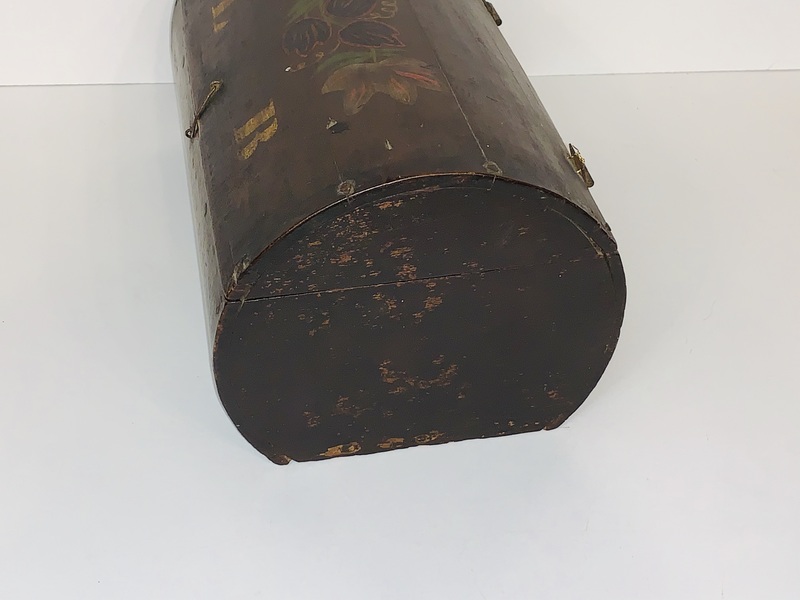 Early domed lid candle box.