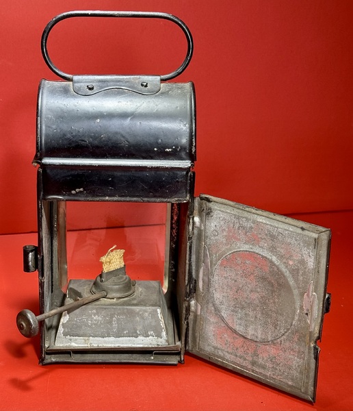 24-251. Tin fluid Lantern for coal oil or kerosine