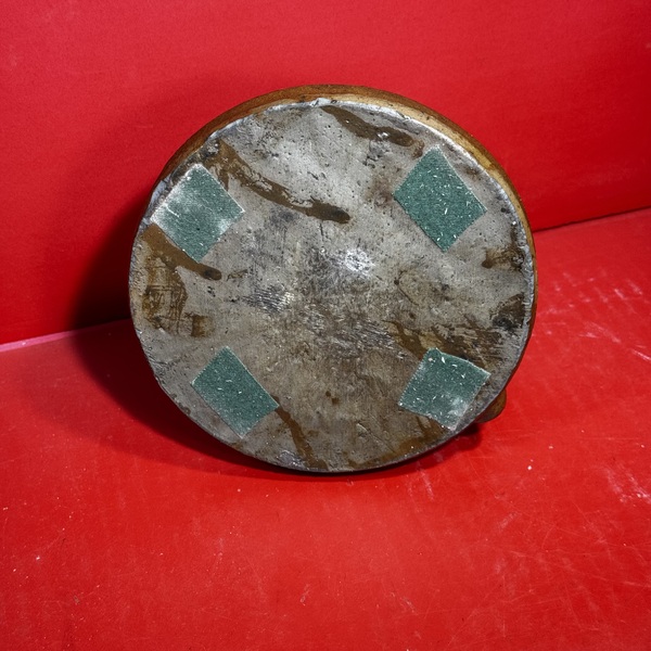 25-156. An Ohio Earthenware Grease Lamp