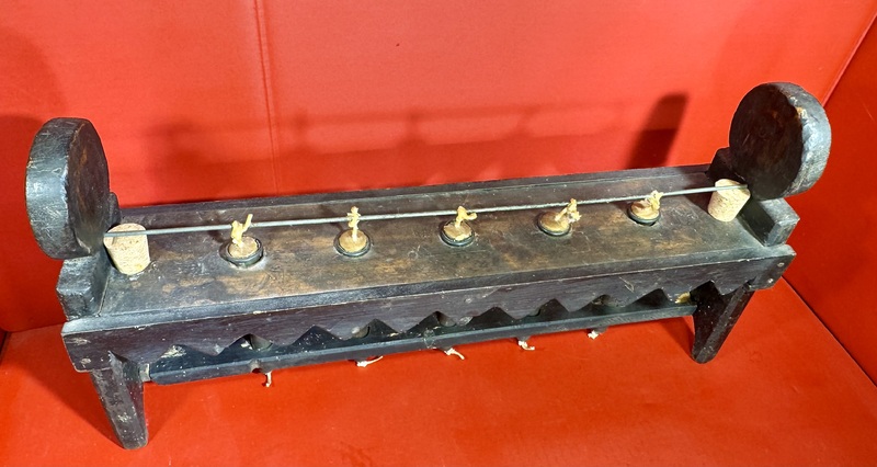 25-044 18th Century Five-Tube Candle Mold on Stand