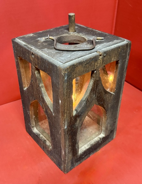 25-169 Gothic Form Barn Lantern with Lifting Rod