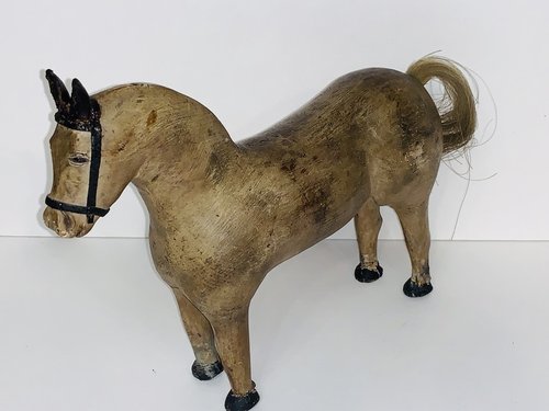 Folk Art carved horse