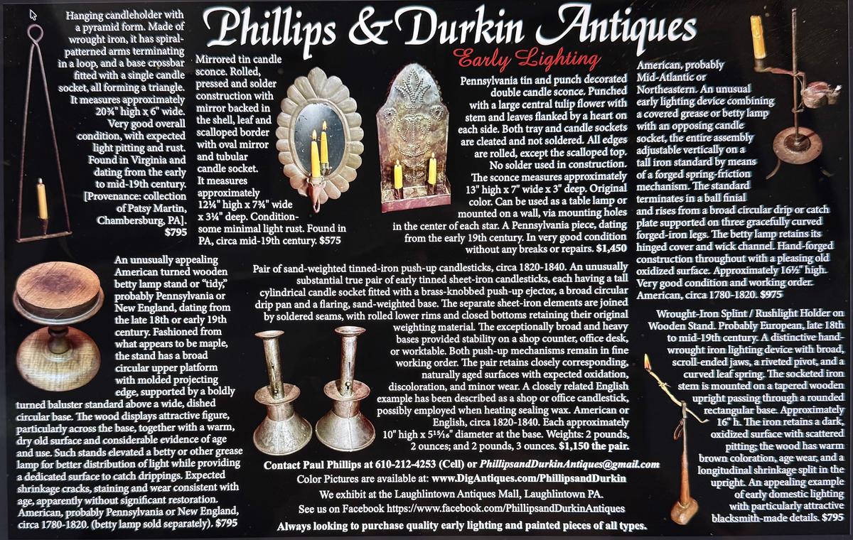 November Maine Antique Digest Ad