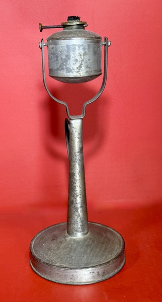 25-155 A Finely Made Pennsylvania Tin Kettle Lamp
