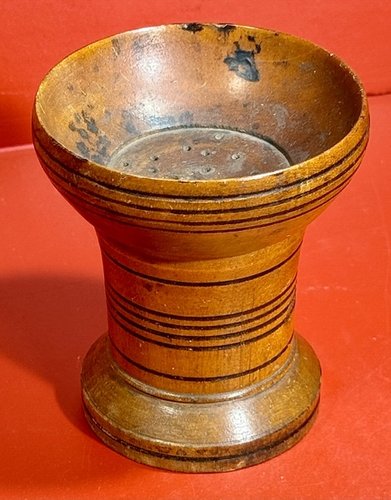 24-204. Turned, Cherry Wood Sander.