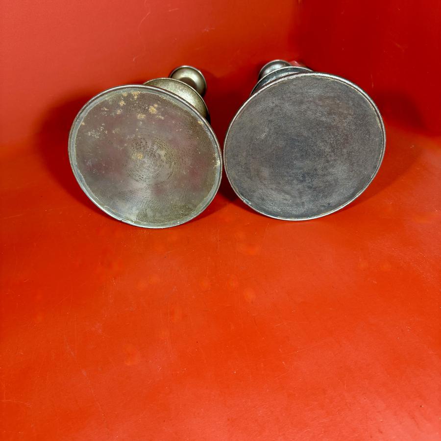26-121 Pair of Sand-Weighted Push-Up Candlesticks