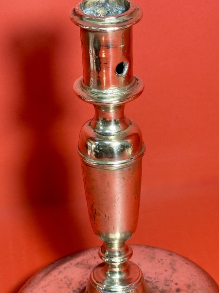 25-036. An Early Dutch BrassCandlestick ca. 1650