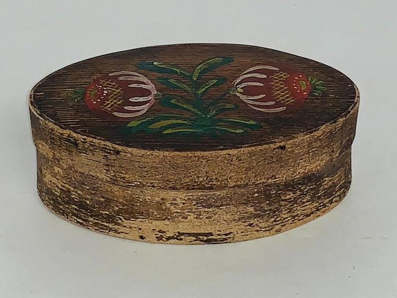 Small PA bentwood trinket box