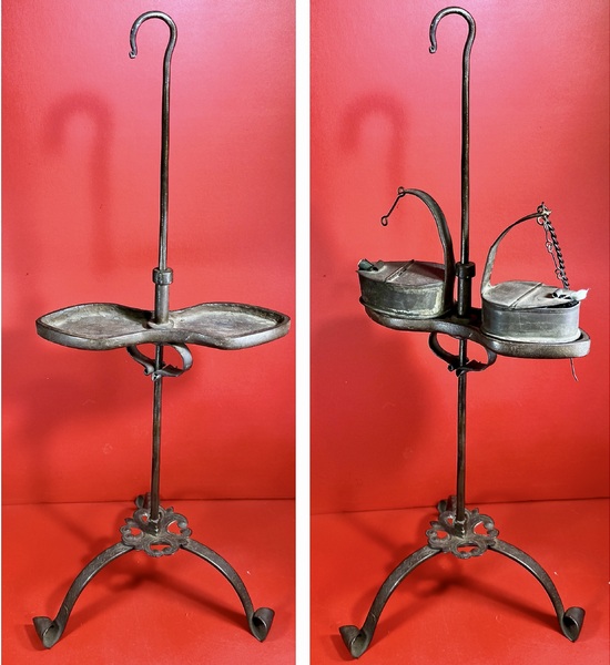 22-202. Fat lamp or stand for Betty Lamps