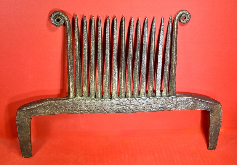 26-005 Tool Decorated Flax Seed Ripper Dated 1829