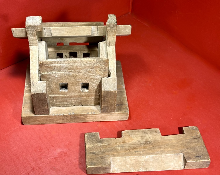 25-165. Maple Sugar Mold of a Classic Sugar Shack