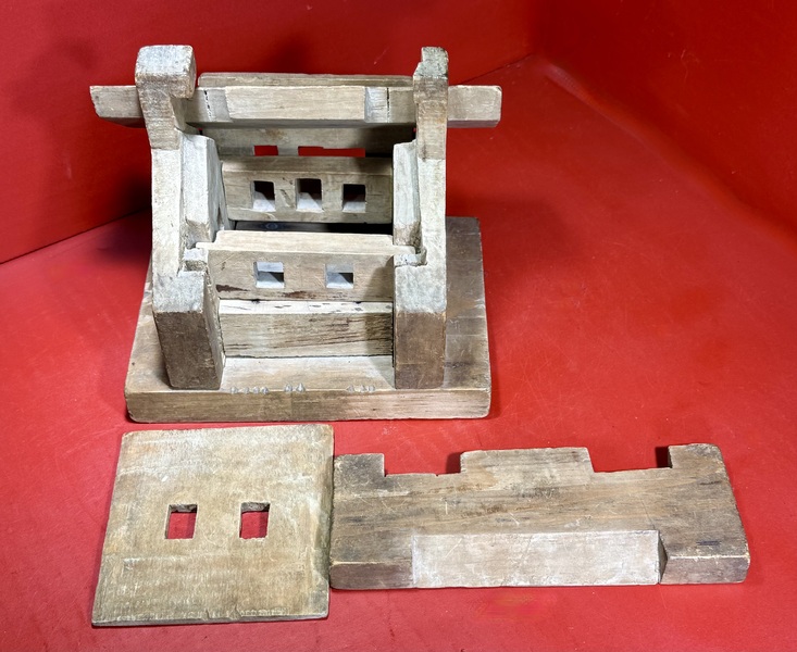 25-165. Maple Sugar Mold of a Classic Sugar Shack