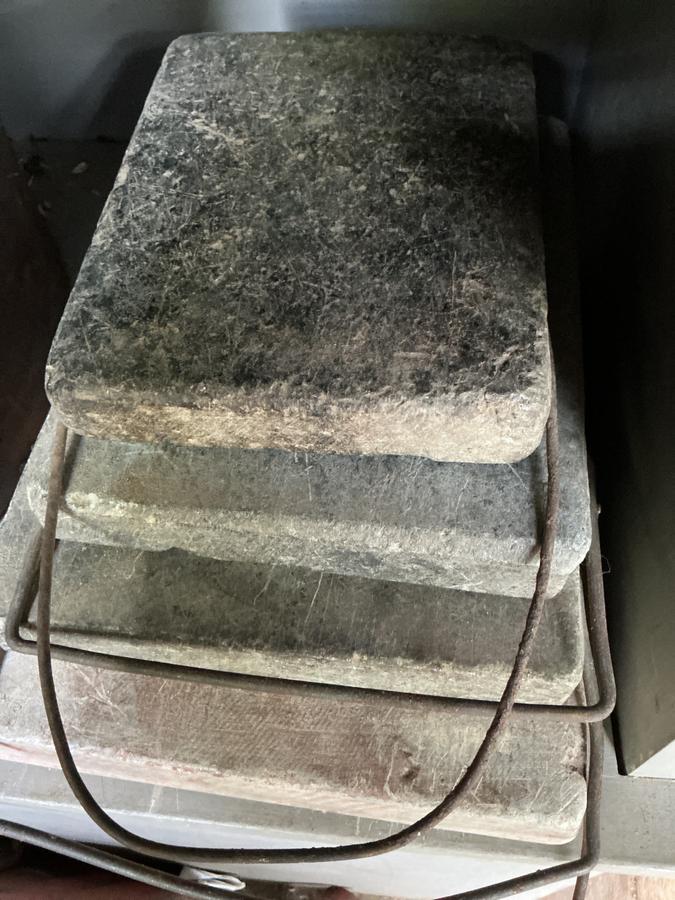 4 Graduating Sizes of SoapStone Warmers