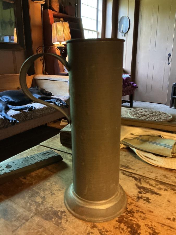tall Tin Tavern Mug