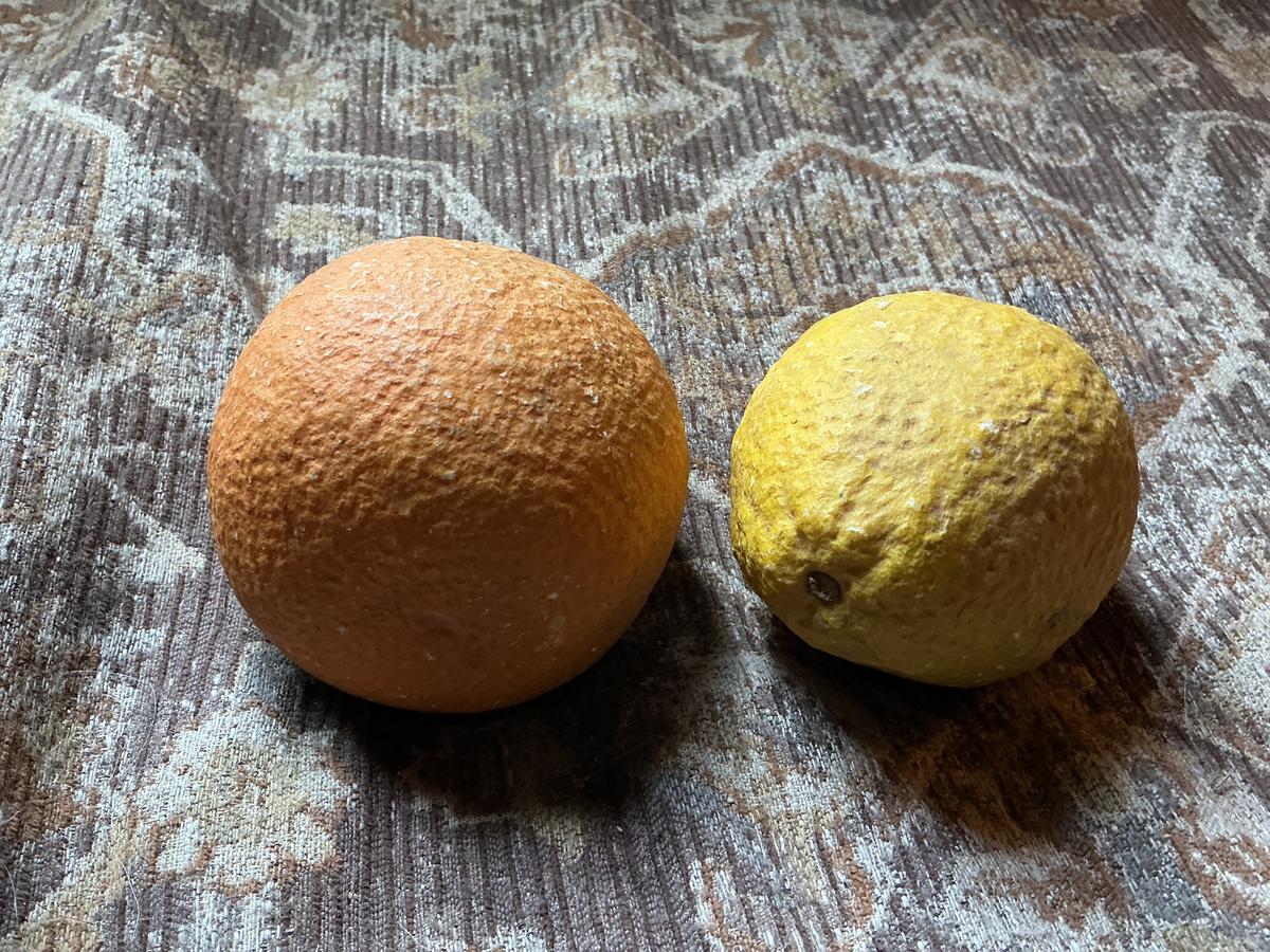 Extra Large Stone Fruit Lemon/Orange