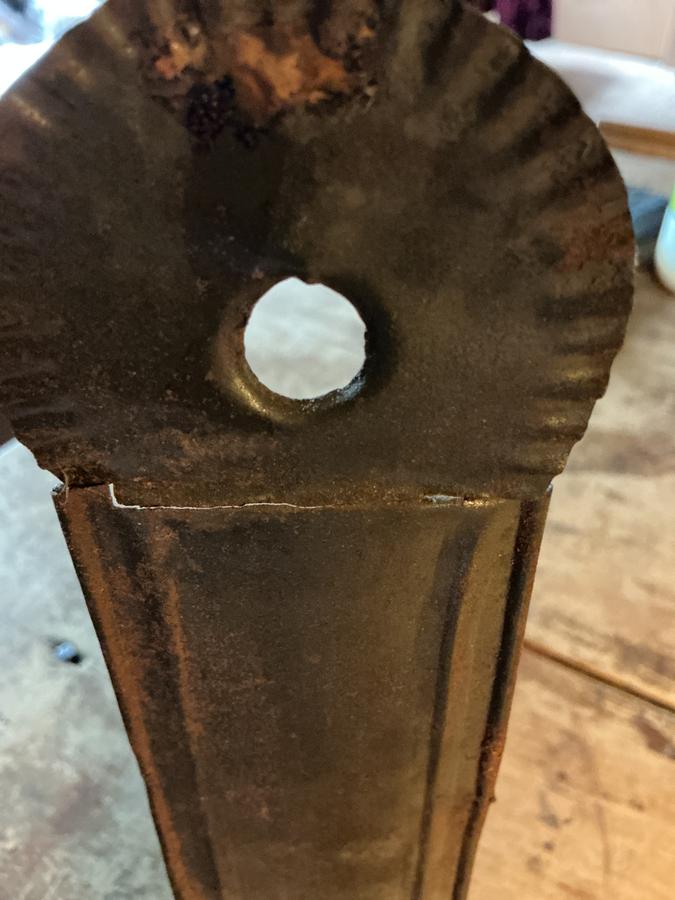 Small Tin Sconce