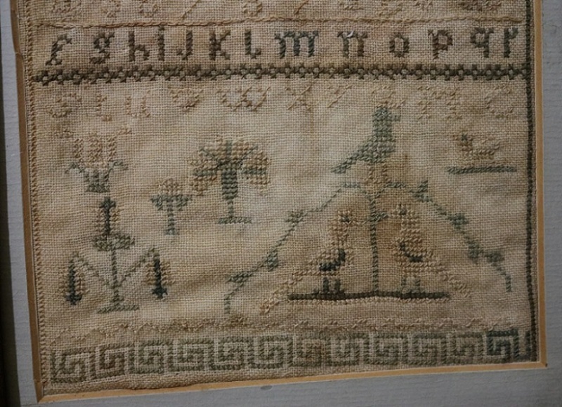Sampler Quaker Influence