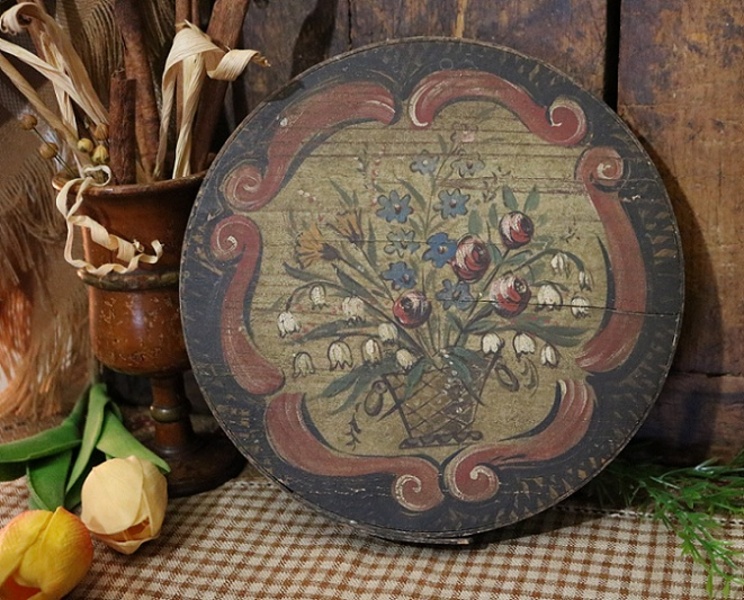 Pantry Box Floral Motif