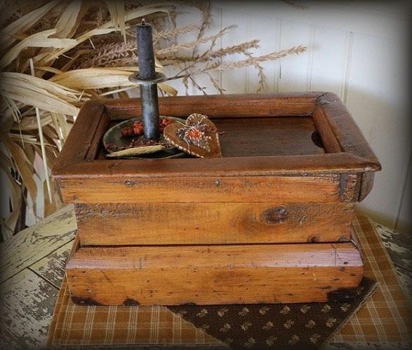 Unique 18th Century Slide Top Box