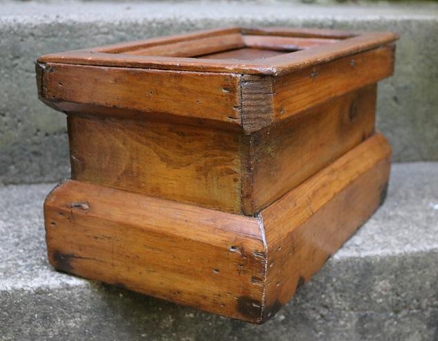 Unique 18th Century Slide Top Box