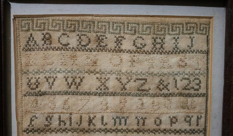 Sampler Quaker Influence