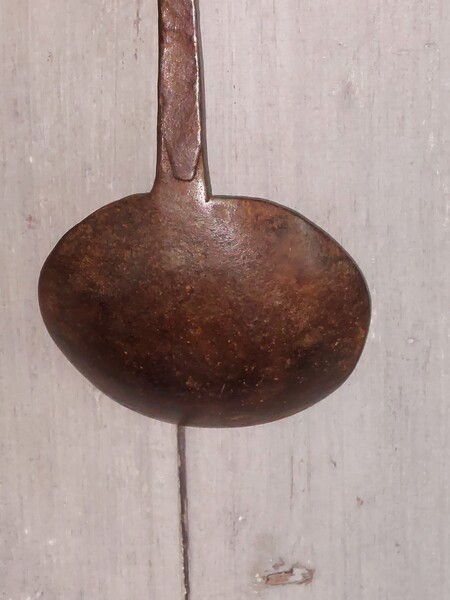 19th Century Iron Ladle