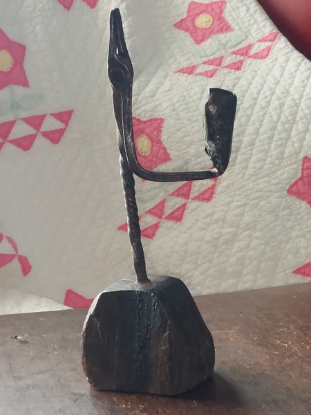 18th Century Rush Candle Holder