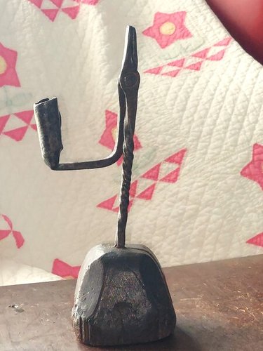 18th Century Rush Candle Holder