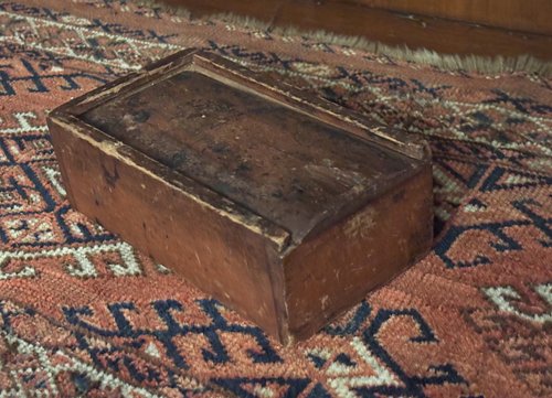 Early Painted Spice Box