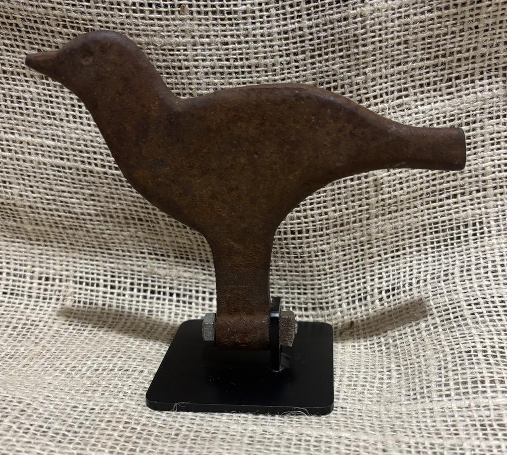 Cast Iron Bird Shooting Gallery Target