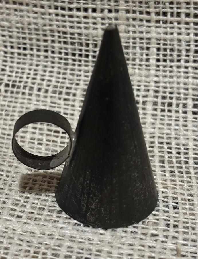 Early Witches Hat Candle Snuffer-2 1/4” tall