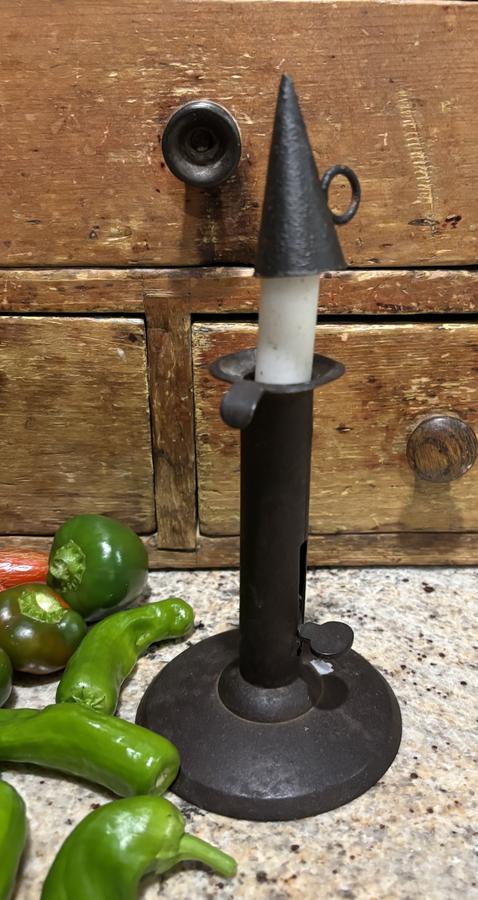 Early Witches Hat Candle Snuffer