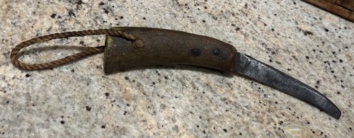 Early Primitive Crooked Knife