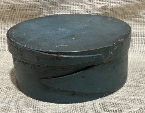 Blue Painted Pantry Box