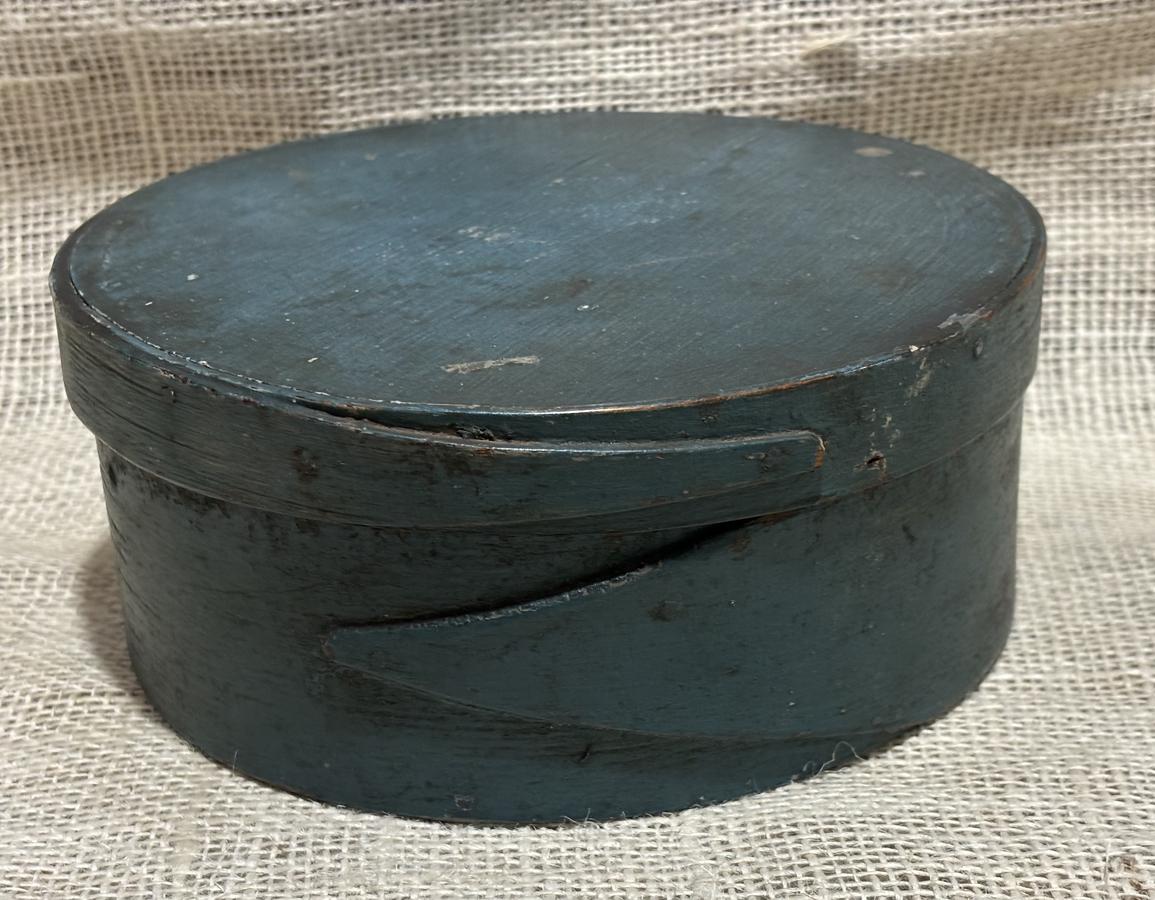 Blue Painted Pantry Box
