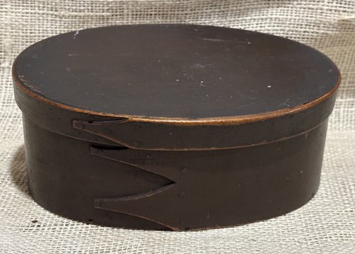 Oxblood Painted Shaker Pantry Box