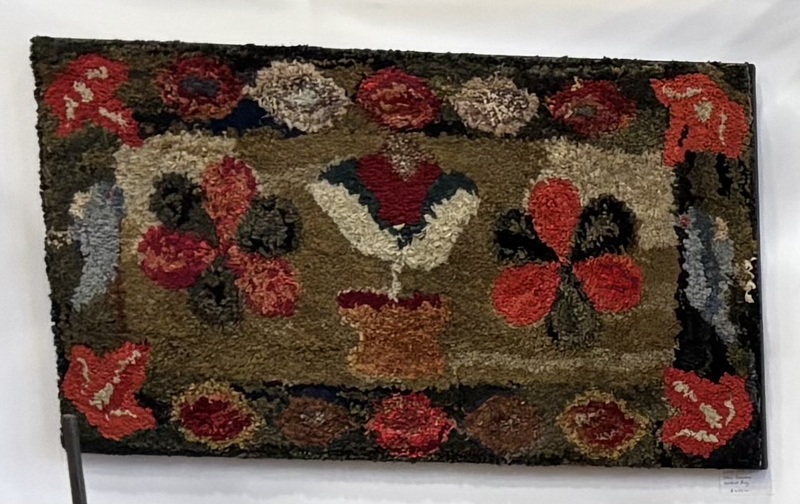 Early Hooked Rug