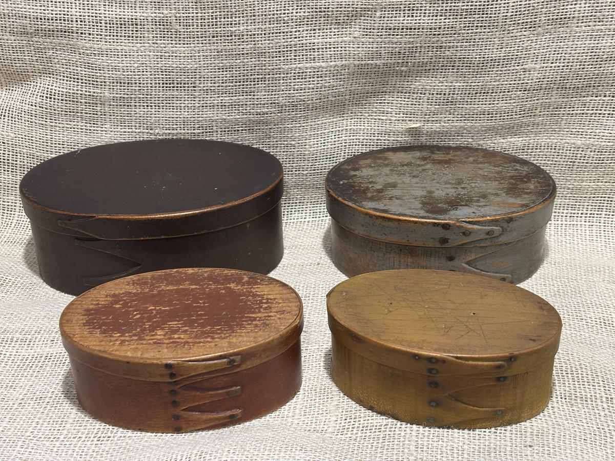 Wonderful Stack of Painted Shaker Pantry Boxes