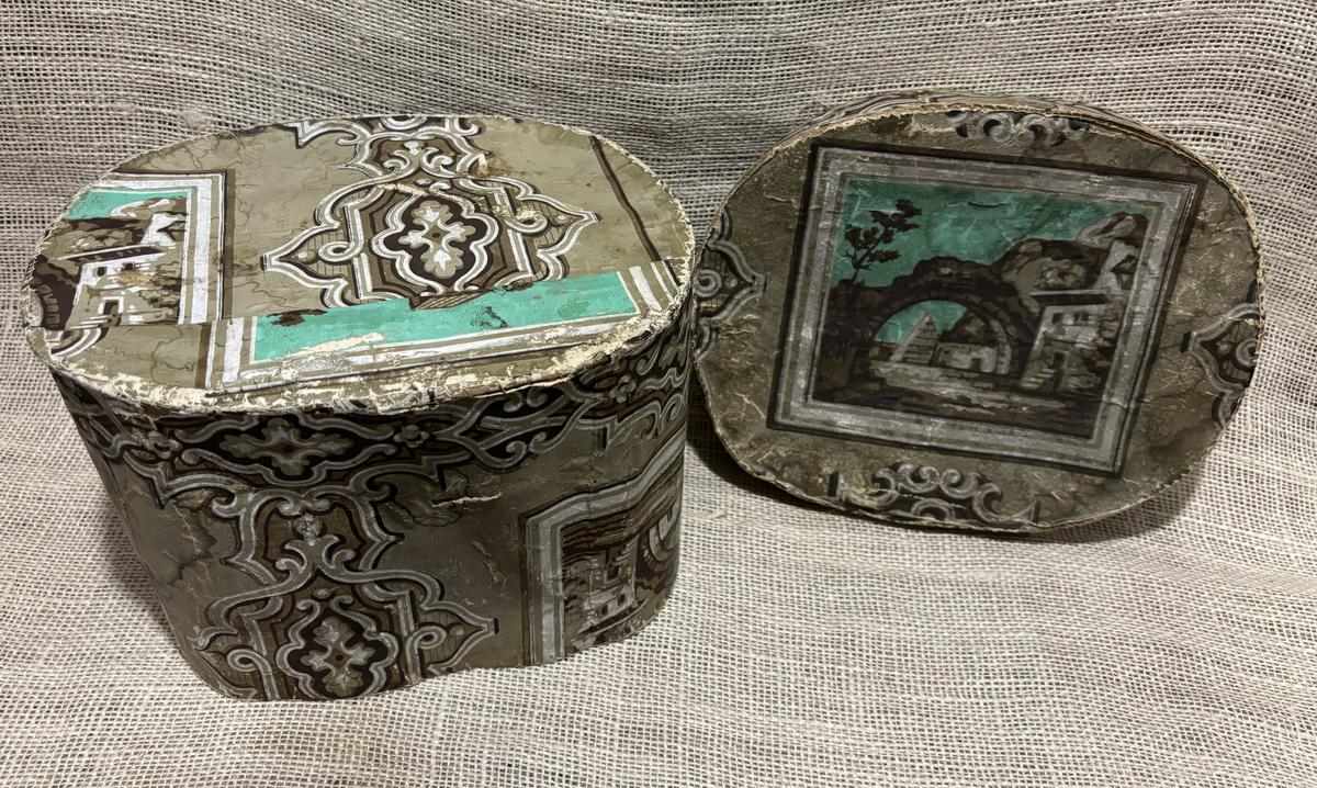 19th Century Wallpaper Box