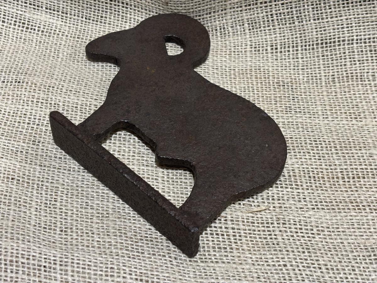 Cast Iron Ram Shooting Gallery Target