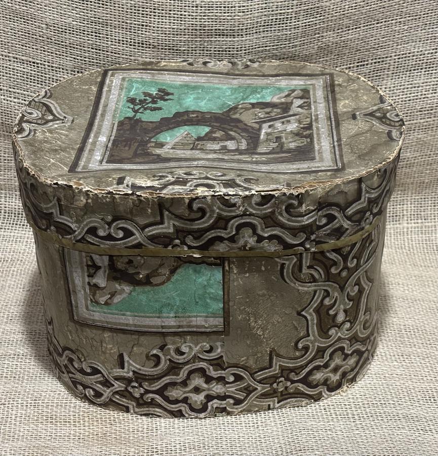 19th Century Wallpaper Box