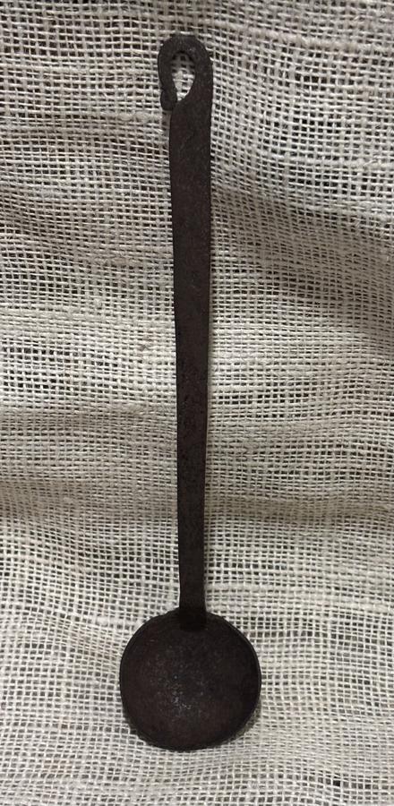 9 3/4" Wrought Iron Tasting Spoon