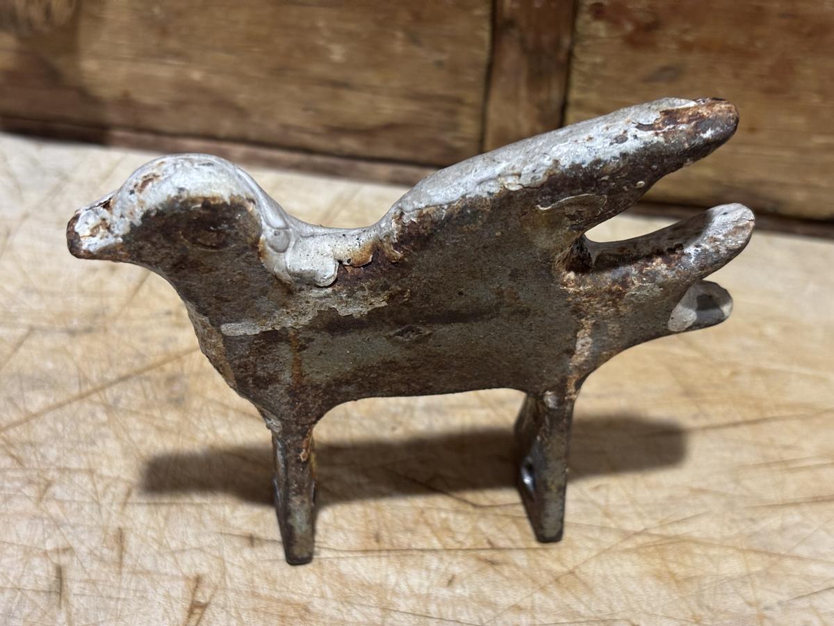 Cast Iron Flying Dove Shooting Gallery Target